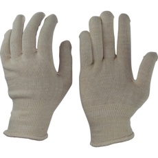 【G-570-L】おたふく 綿下ばき手袋 10双組 L