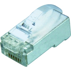 【VOL-RJ45PLG-5SL】コーニング Cat5e シールド付RJ45モジュラープラグ (100個入)