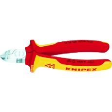 【1426-160】KNIPEX 絶縁穴付きニッパー 1000V 160mm