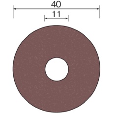 【SA2177】ミニモ サンドペーパーディスク#400 φ40 (100枚入)