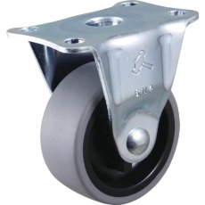 【420R-L50】ハンマー 固定式エラストマー車輪(PPホイール)50mm