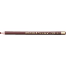 【K7610.21】uni 水性ダーマトグラフ 茶 (12本入)