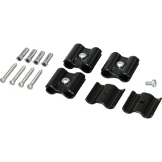 【JA-81】光 ジョイント金具 黒 8φ用 4P