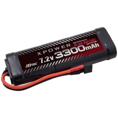 【XP3300-ND】XPOWER Ni-MH 7.2V 3300mAh(T型コネクター)