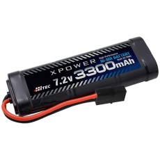 【XP3300-NT】XPOWER Ni-MH 7.2V 3300mAh(タミヤコネクター)