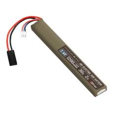 【XPRAEG12002S】電動ガン用Li-Poバッテリー(ストックインタイプ、7.4V、1200mAh)