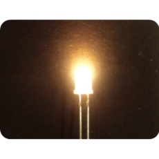 【AP-L04】高輝度LED(電球色、5mm、6個入り)