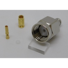 【RSMA-PS-0.8D】SMA型 同軸コネクタ リバースプラグ