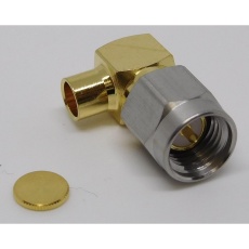 【SMA-PL-UT141】SMA型 同軸コネクタ L型プラグ