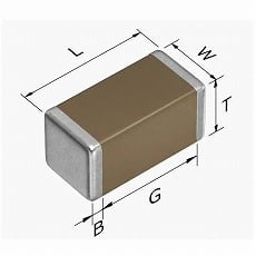 【C1005X7R1H223K050BB 】積層セラミックチップコンデンサ(50V/0.022μF、1005)