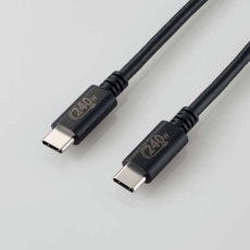 【U2C-CCPE10NBK】USB2.0ケーブル(認証品 USB Type-C(TM)to USB Type-C(TM))
