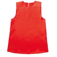 【14487】ソフトサテンワンピース C 赤