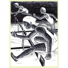 【20243】ボールペン版画 8切