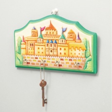 【31238】木彫キーハンガー