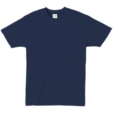 【38598】ATドライTシャツ L ネイビー 150gポリ100％