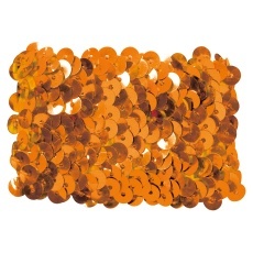 【4713】メタリックリストバンド オレンジ