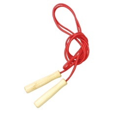 【4916】彩り木柄なわとび 赤