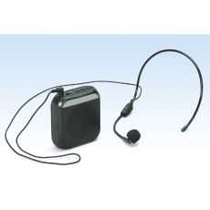 【51322】ハンズフリー小型拡声器 黒