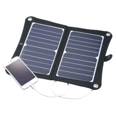 【52032】折りたたみ式ポータブルソーラー充電器 10W
