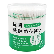 【52217】VC抗菌紙軸綿棒 200本