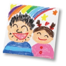 【5918】キャンバスボード(15×15cm)