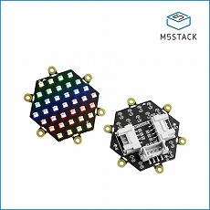 【M5STACK-A045-B】NeoHEX M5Stack用RGB LEDボード 