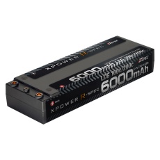 【XPR6000-LCG-B】Li-Po 7.4V 6000mAh LCG 100C/200C