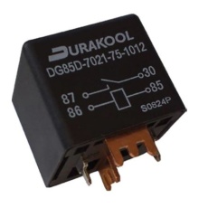 【DG85D-7021-75-1012】Durakool パワーリレー 12V dc SPNO 基板実装タイプ