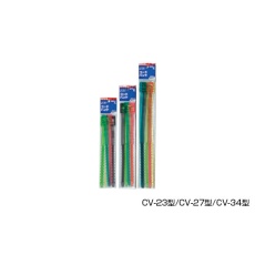 【CV-27】ベルトクリップ(270mm、赤/黄/緑/青/黒×各1本)