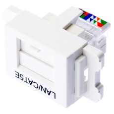 【JAOSSP58MWY】バネ式シャッター付きJISアダプタ(カテゴリ5e ミルキーホワイト)