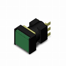 【A16L-JGM-24D-1】押しボタンスイッチ