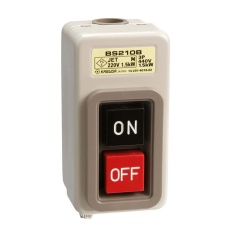 【BS210B3】動力用押しボタン開閉器(露出形 鉄ケース)