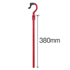 【DV-38-R】エクスバンド(380mm 赤)