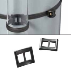 【EL-S1ｸﾛ】エンドレスタイ サドル耐候