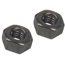 【JZB-3/8-NT-SUS】W3/8用六角ナット(ステンレス 100個入)