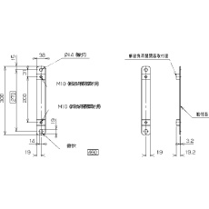 【LBS-AD1】高圧気中負荷開閉器用ベースアダプタ