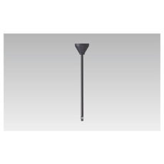 【NDR0313(K)】パイプ吊具(黒、50cm)