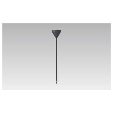 【NDR0313(K)】パイプ吊具(黒 50cm)