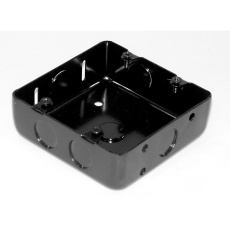 【NSB2B】黒 日本間BOX2個用(鉄)