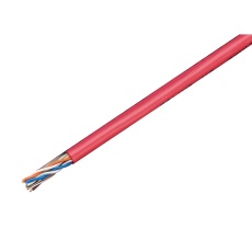 【TPCC5-0.5MMX4PアカJP】Cat5e LANケーブル