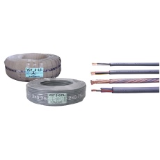 【VCT-3.5SQX3C(KWM/Y)】ビニルシースキャブタイヤ丸形コード