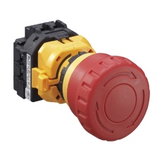 【XW1E-BV402MFR】非常停止用押しボタンスイッチ
