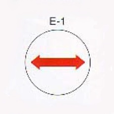 【ｷｬﾂｱｲ-E-1】キャツアイ(埋設標示ピン、E-1A)