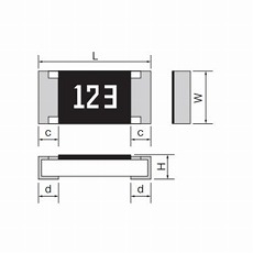 【RMC1/10-202JTP】厚膜チップ抵抗器(2kΩ/0.125W、2012)