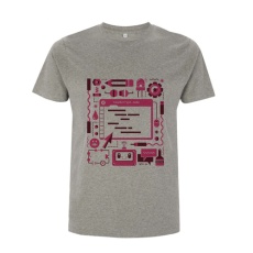【RPI-SC0634】Raspberry Pi Colour Code Tシャツ M