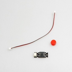 【SEDU-058315】micro:bit用ボタン赤(コネクタータイプ)