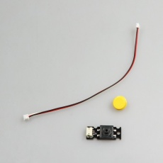 【SEDU-058346】micro：bit用ボタン黄(コネクタタイプ)