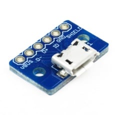 【SSCI-022477】USB microB ピッチ変換基板