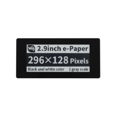 【WAVESHARE-19967】2.9インチ e-Paper タッチスクリーンディスプレイ