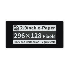 【WAVESHARE-20051】2.9インチ e-Paper タッチディスプレイ